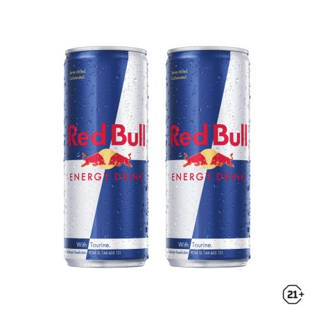 2 Pc Combo - Red Bull - 250 ml (Original Imported)