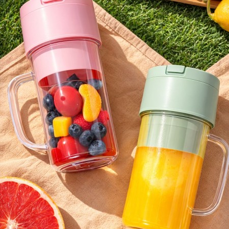 Crusher Juicer with Juice Cup & Straw