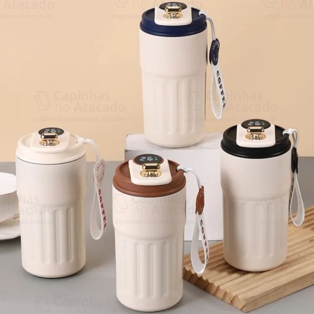 Smart Stainless Steel Travel Coffee Mug (Premium)