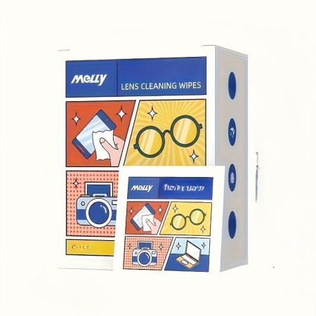 100 Pcs - Melly Lens Cleaning Wipes