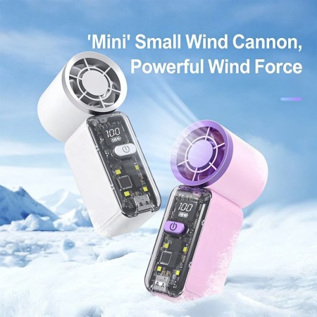Transparent Mini Fan (Small Size -2 Inch) Premium