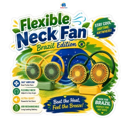 Flexible Neck Fan (Brazil Edition)